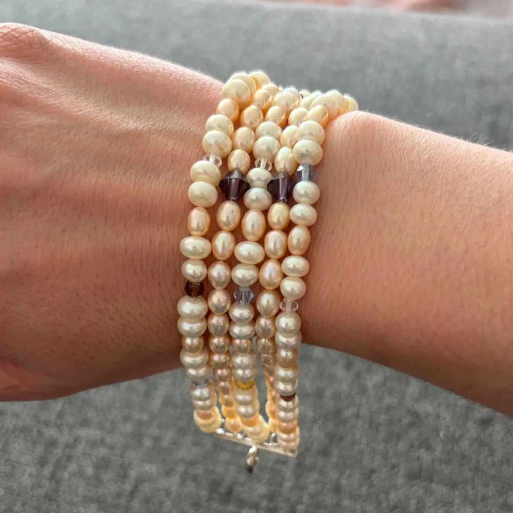 $2! 5 for $10🔥Multi-Strand Pearl Bracelet - Women Jewelry - Picture 3 of 6